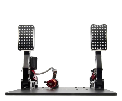 Kierownica SIMAGIC Crimson Edition, Hydraulic Dual-pedal Set, 200kg Loadcell